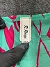 Rouge 100% Polyester Teal 3/4 Sleeve Blouse Size S - photo 4