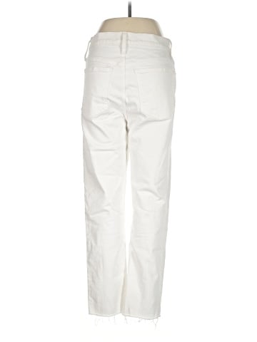 Madewell The Perfect Vintage Jean in Tile White: Raw-Hem Edition (view 2)