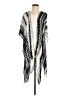 Michael Stars 100% Viscose Black Poncho One size - photo 1
