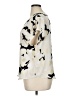 Apt. 9 100% Polyester Print Ivory Short Sleeve Blouse Size XL - photo 5