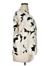 Apt. 9 100% Polyester Print Ivory Short Sleeve Blouse Size XL - photo 4