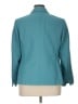 Le Suit 100% Polyester Teal Blazer Size XL (estimated) - photo 2