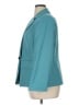 Le Suit 100% Polyester Teal Blazer Size XL (estimated) - photo 5
