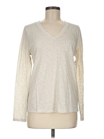 Caslon Long Sleeve T-Shirt (view 1)