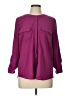 Covington 100% Polyester Purple Long Sleeve Blouse Size L - photo 1
