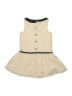Janie and Jack 100% Polyester Houndstooth Ivory Dress Size 2T - photo 2