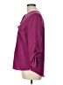 Covington 100% Polyester Purple Long Sleeve Blouse Size L - photo 5