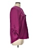 Covington 100% Polyester Purple Long Sleeve Blouse Size L - photo 4