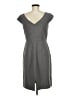 Antonio Melani Houndstooth Gray Casual Dress Size 6 - photo 2