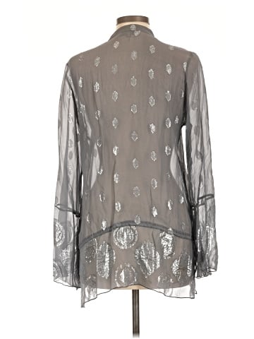 Hale Bob 3/4 Sleeve Silk Top (view 2)