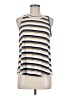 Allison Joy Stripes Blue Sleeveless T-Shirt Size M (estimated) - photo 1