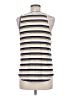 Allison Joy Stripes Blue Sleeveless T-Shirt Size M (estimated) - photo 2