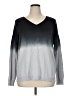 Rock & Republic Tie-dye Gray Pullover Sweater Size XL - photo 1