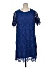 Draper's & Damon's 100% Polyester Blue Cocktail Dress Size 1X - photo 1