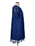 Draper's & Damon's 100% Polyester Blue Cocktail Dress Size 1X - photo 4