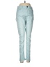 Forever 21 Color Block Teal Jeans Size 27 waist - photo 1