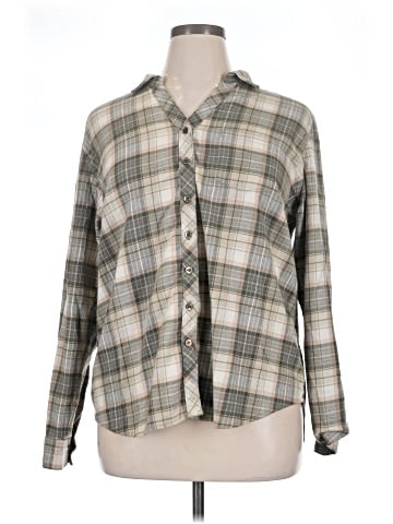 Weatherproof Long Sleeve Button-Down Shirt (view 1)