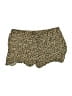 Forever 21 100% Rayon Animal Print Gold Shorts Size XL - photo 1