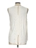 Daniel Rainn 100% Rayon Ivory Sleeveless Blouse Size L (petite) - photo 2
