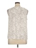 Nine West 100% Polyester Ivory Sleeveless Blouse Size 0X - photo 2