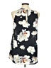 dalia 100% Polyester Black Sleeveless Blouse Size M - photo 2