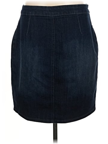 Ellen Tracy Denim Skirt (view 2)