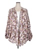 Hayden 100% Polyester White Kimono Size 2X - photo 1
