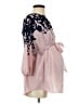 Motherhood 100% Polyester Pink Kimono Size Sm Maternity - photo 4