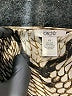 Cache 100% Silk Silver 3/4 Sleeve Silk Top Size XS - photo 7