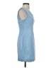 Commense Solid Blue Casual Dress Size XS - photo 4