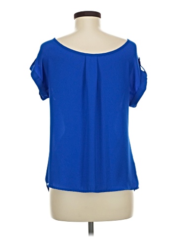 Edge Short Sleeve Blouse (view 2)