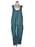 Unbranded Solid Teal Jumpsuit Size 2X - photo 1