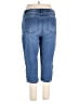 Avenue Solid Blue Jeans Size 16 Plus - photo 2