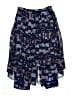 HD in Paris 100% Viscose Print Blue Skort Size 4 - photo 2