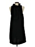Do & Be 100% Polyester Solid Black Casual Dress Size S - photo 2