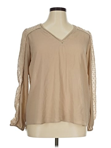 Express Long Sleeve Blouse (view 1)