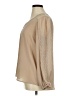 Express Tan Long Sleeve Blouse Size XL - photo 5