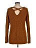 Pink Rose 100% Acrylic Brown Pullover Sweater Size L - photo 2