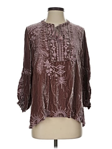 Johnny Was 3/4 Sleeve Blouse (view 1)