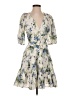 Veronica Beard 100% Cotton Floral Ivory Cocktail Dress Size 2 - photo 1