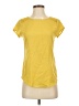 Van Heusen Yellow Short Sleeve Top Size XS - photo 1