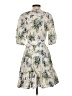 Veronica Beard 100% Cotton Floral Ivory Cocktail Dress Size 2 - photo 2