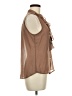 Mine 100% Polyester Brown Sleeveless Blouse Size M - photo 4