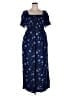 Torrid Blue Jumpsuit Size 2X Plus (2) - photo 1