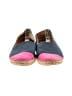 J.Crew Factory Store Color Block Blue Flats Size 10 - photo 2