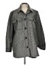 Ann Taylor LOFT Houndstooth Gray Coat Size L - photo 1