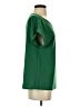 Zara Basic Green Short Sleeve Blouse Size S - photo 4
