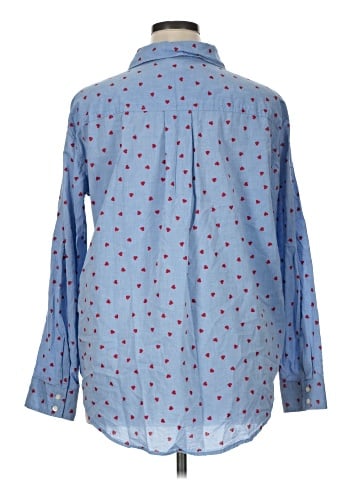 St. John's Bay Long Sleeve Button-Down Shirt (view 2)