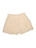 H&M Solid Ivory Shorts Size 4 - photo 1