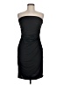Haute Monde Solid Black Cocktail Dress Size M (estimated) - photo 1